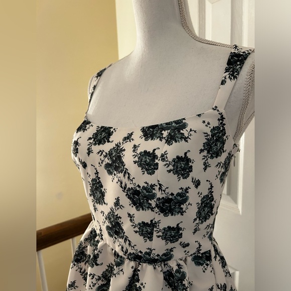 Sachin Babi Blaine Taffeta Square Neck Dress NWT! - Picture 11 of 15